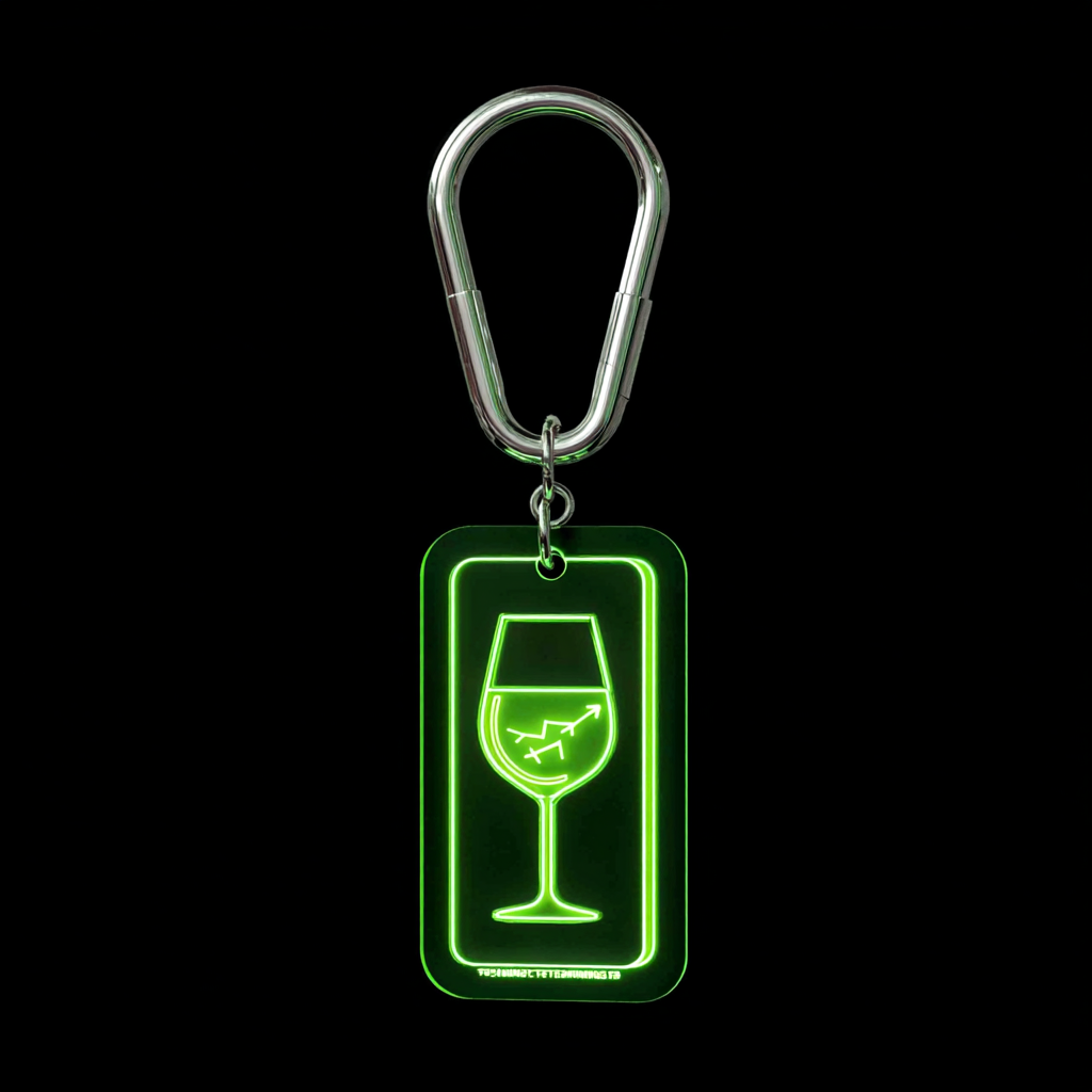 Neon Keyring